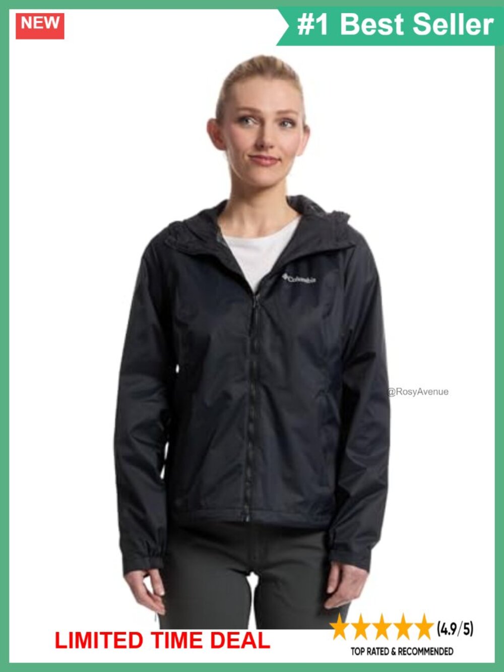 Columbia Scattered Showers Jacket Omni-Shield Raincoat
